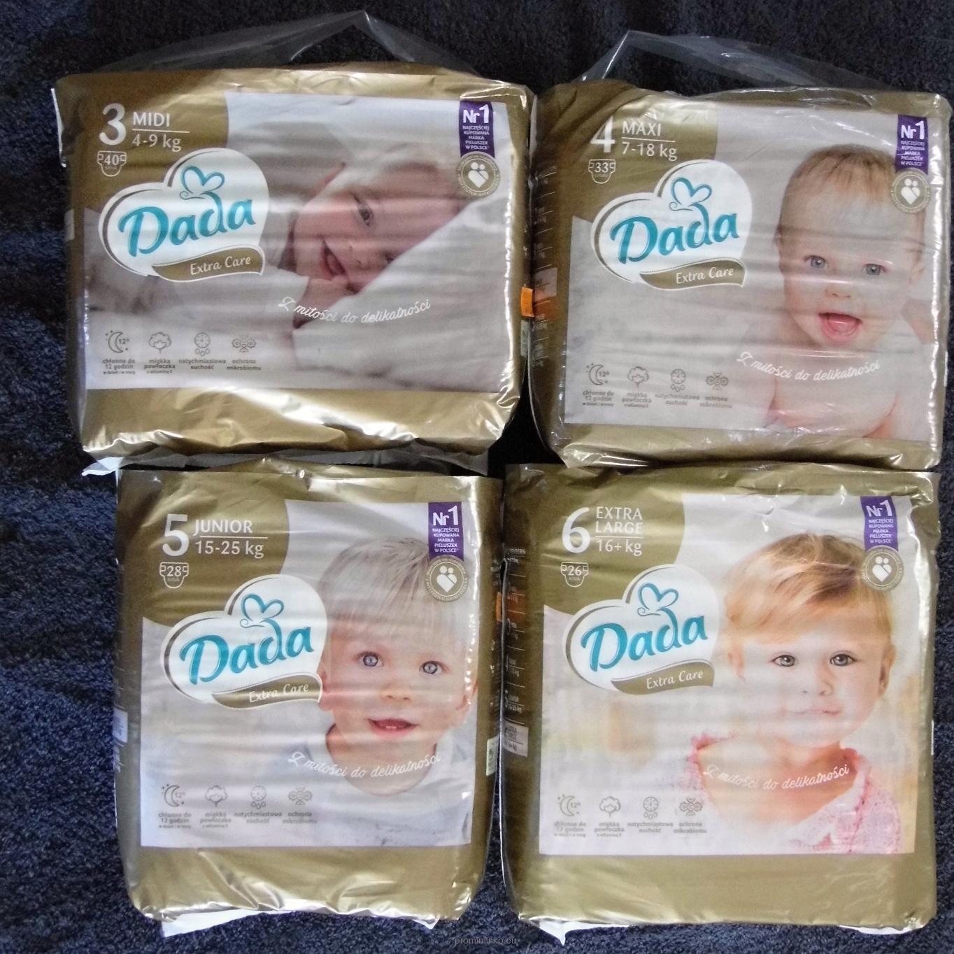 DADA EXTRA CARE  VEL. 5 - 28 KS (15-25 KG)