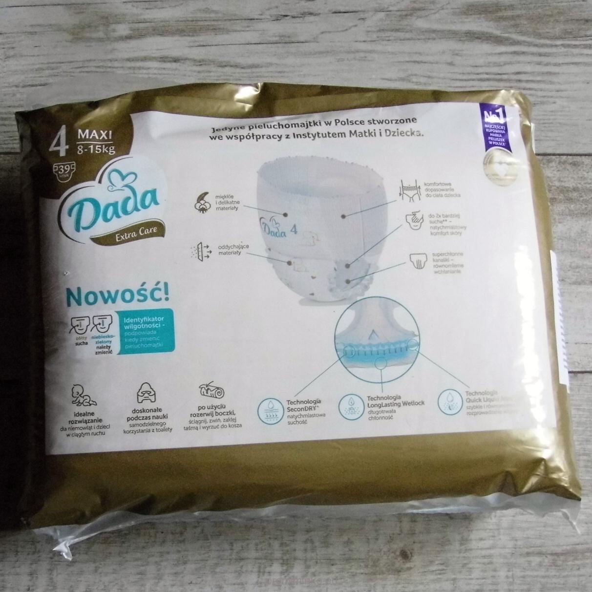 DADA EXTRA CARE PANTS  VEL.4 - 39 KS (8-15 KG)
