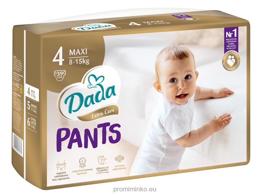 DADA EXTRA CARE PANTS  VEL.4 - 39 KS (8-15 KG)