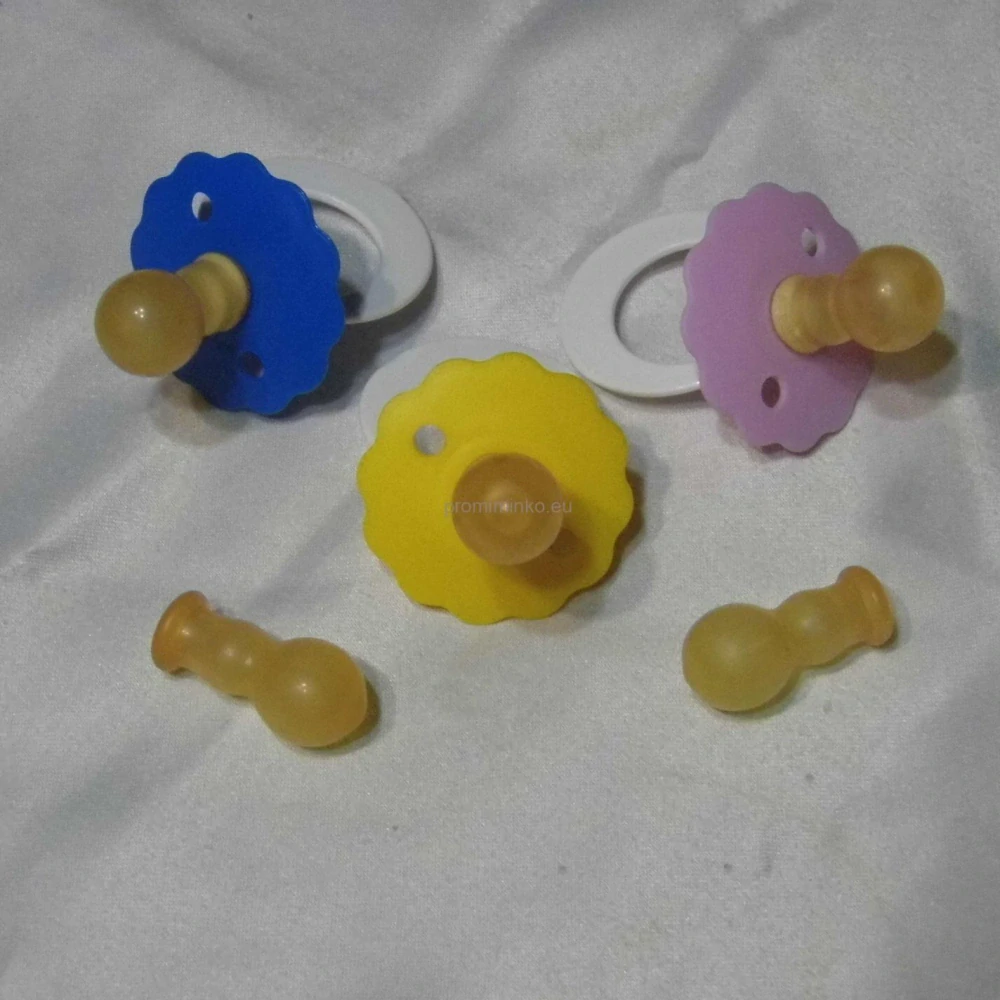 Latexový dudlík Flora náhradní savička