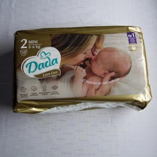 DADA EXTRA CARE VEL. 2 - 43 KS (3-6 KG)