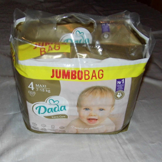 DADA EXTRA CARE jumbo BAG VEL.4 - 82 KS (7-18 KG)